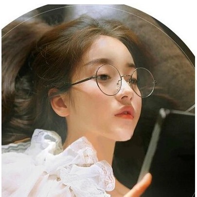 [✅COD] Kacamata Bulat Boboho Anti Radiasi Gaya Korean Style Aksesoris Fashion Frame Sunglasses Kaca Mata Retro Polarized Photocromic Wanita Cewek Perempuan Korea Murah Original