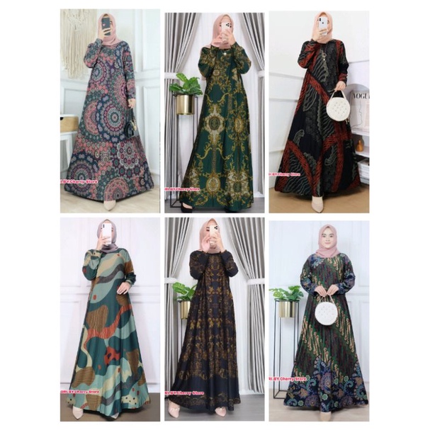 DRESS JERSEY MOTIF TERBARU PREMIUM