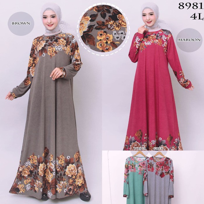 Gamis Katun Jumbo Gamis Bordir Gamis XXL Dress Jumbo Dress Katun Jumbo Dress Busui Jumbo i.27551255.
