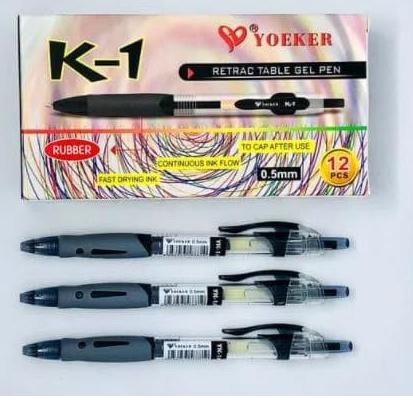 

Oke Price.>cvf-840 PEN / PULPEN GEL K1 YOEKER 0.5mm MIRIP KENKO K-1 [LUSIN -12 PCS]