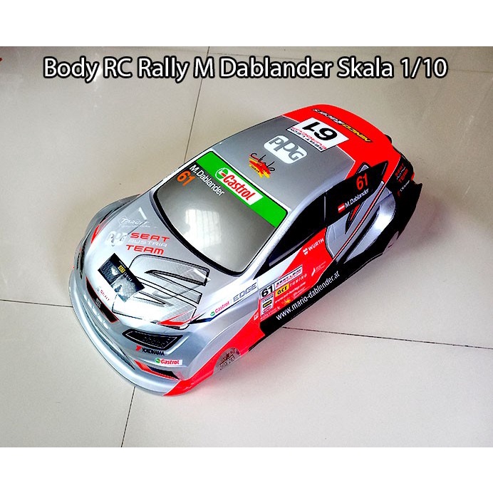 Body RC Rally M Dablander Skala 1/10