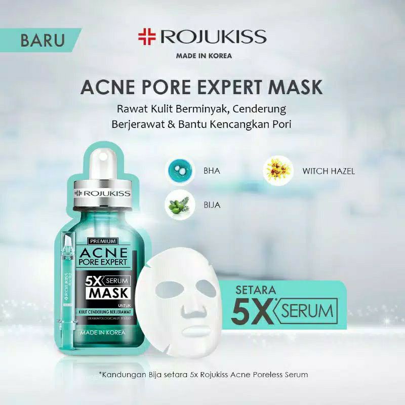 ROJUKISS 5x SERUM SHEETMASK 25ML