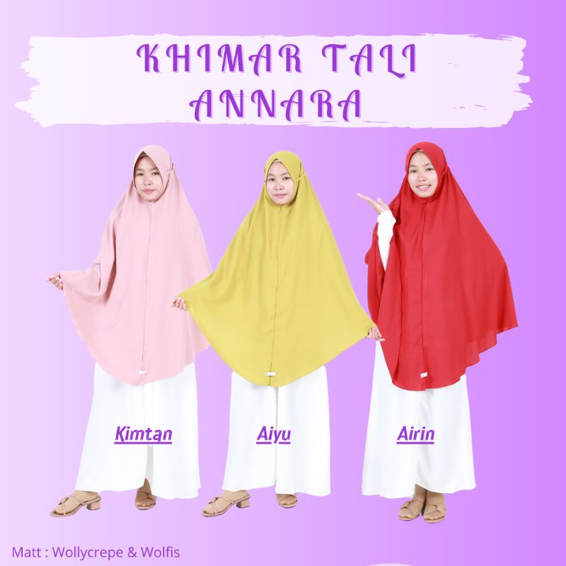 Kimtan (Khimar Tali Annara), Airin, Aiyu hijab Annara