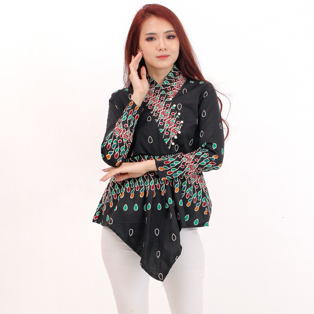 Batik wanita - Atasan blouse batik wanita fashion 605