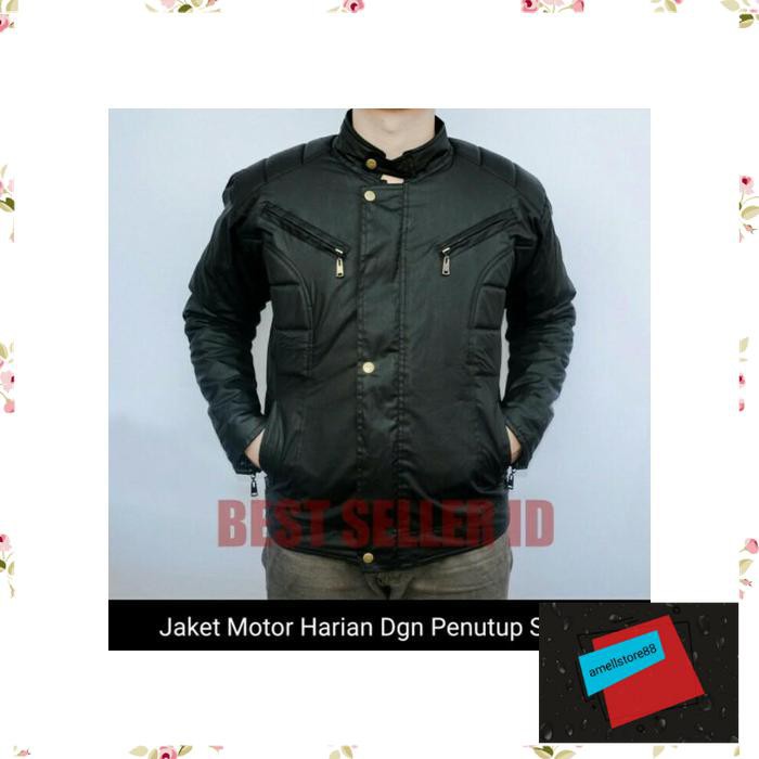 Jaket Pria parasut parka gunung motor harian tahan angin anti air tahan bara rokok m l xl xxl TR151