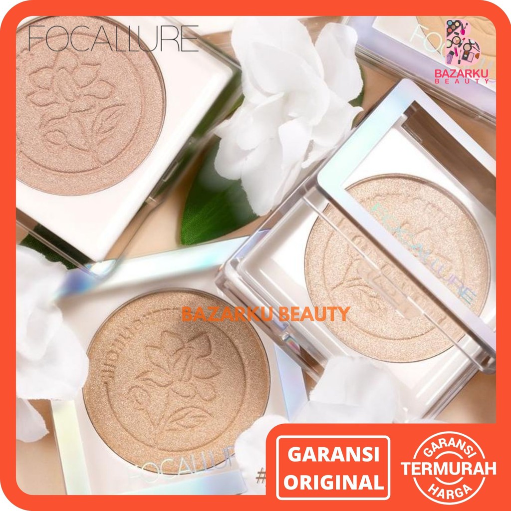 Focallure Highlighter Jasmine Meets Rose Highlighter Powder Focallure Highlighter Palette Focallure Highlighter Make Up Higlighter Make Up Focalure Focallur Fucallure Foccalure