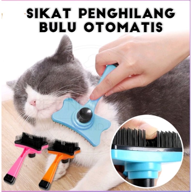 Sikat sisir penghilang bulu runtuk