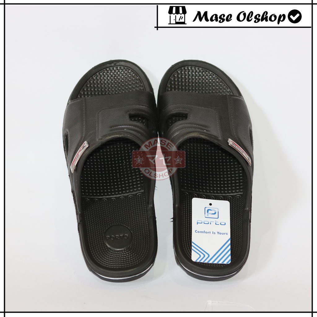 Sandal Karet Pria Model Slide Porto 1007M