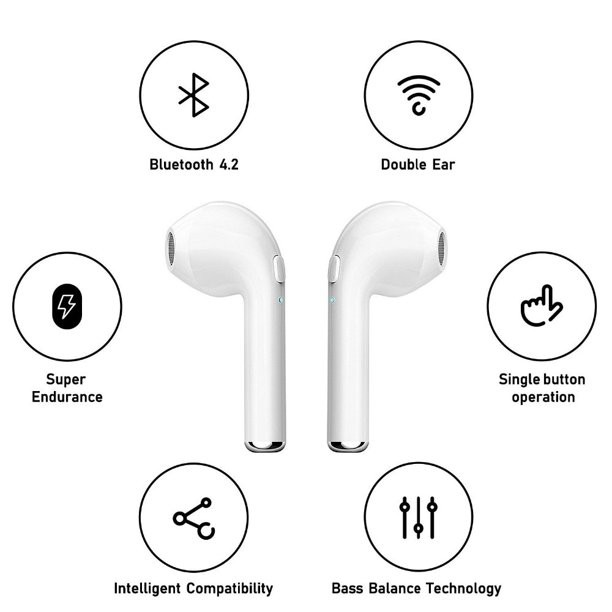 Handsfree Bluetooth Seri i7s Twins Tws  [PM]