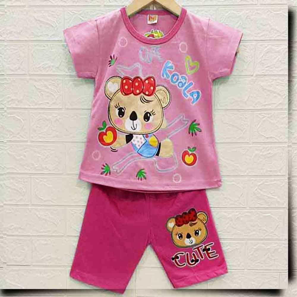 MKids88 - Baju Setelan HP KAOS Anak Perempuan Koala