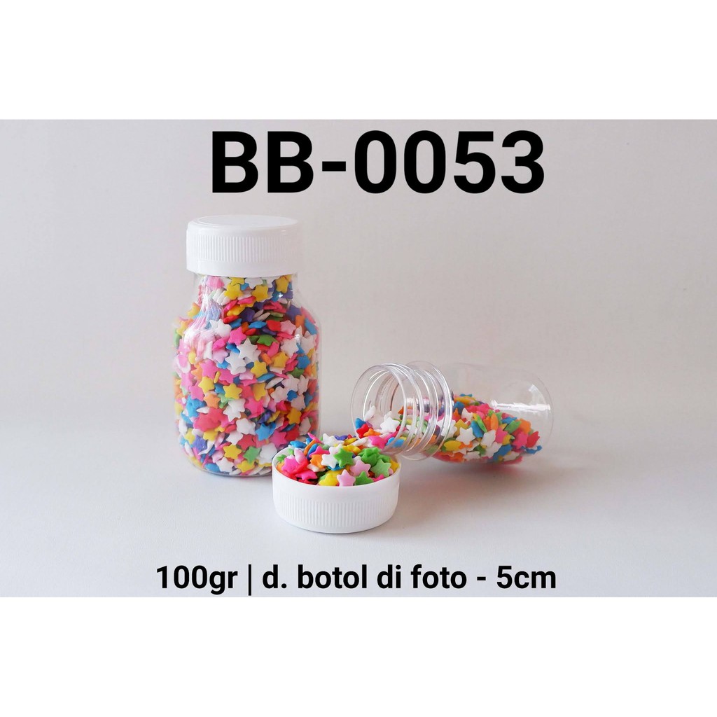 

BB-0053 Sprinkles sprinkle sprinkel 100 gram bintang rainbow yamama baking grosir murah sprinkles cake dekorasi mutiara trimit decoration story sprinklestory sprinklesstory sprinkle story yamama baking