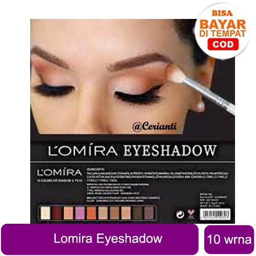 Lomira 10 Colors Eyeshadow &amp; Blush On Palette