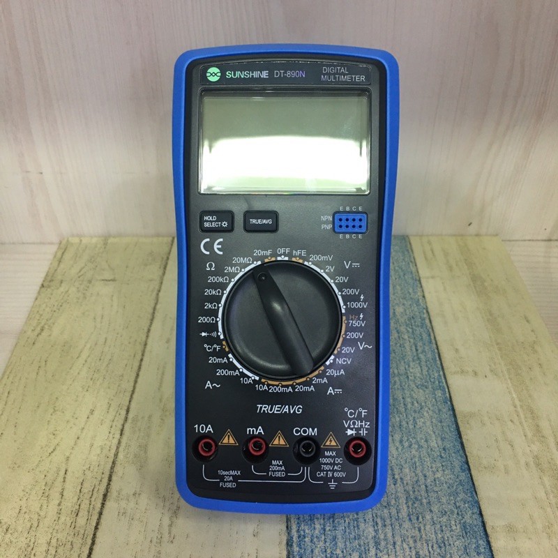 AVOMATER DIGITAL MULTITESTER DIGITAL SUNSHINE DT-890N