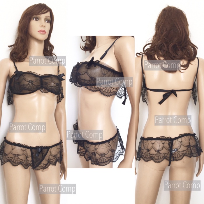 HOT SALE Bra Set BH CD Gstring Lingerie Seserahan Pernikahan Cewek Seksi Braset
