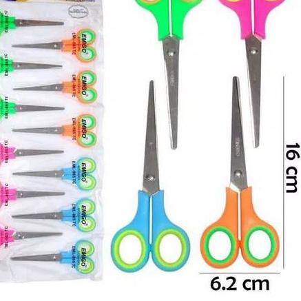 

Kekinian - 12 PCS GUNTING TANGGUNG TAJAM EMIGO / PROKENSO