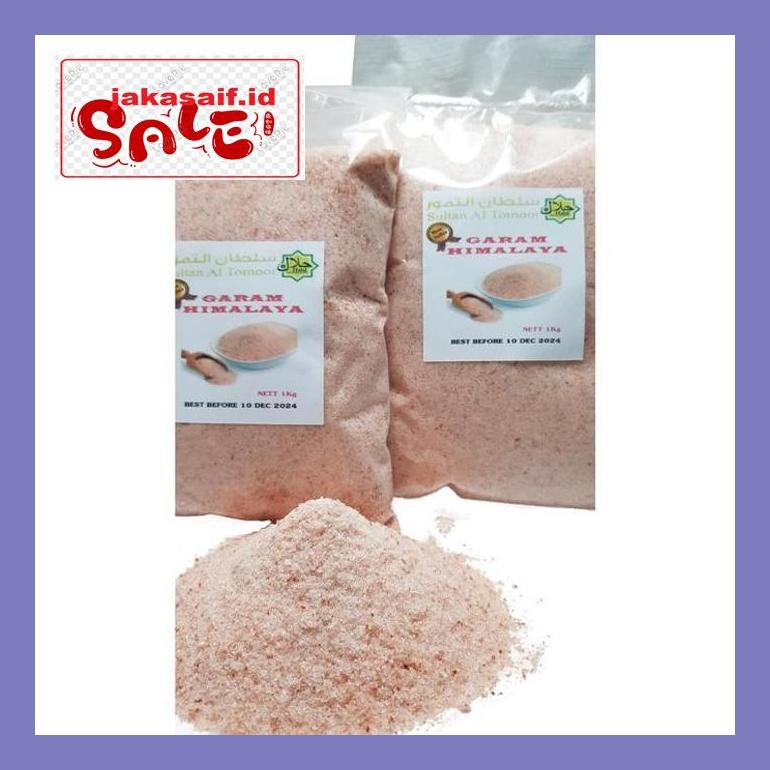 

504Sbu Garam Himalaya 1Kg - Salt Himalayan Pink Bud0Mb