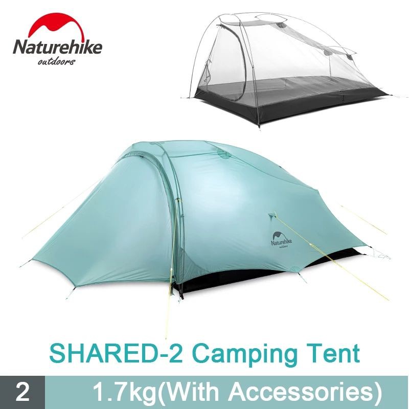 TENDA SHARED 2 NATUREHIKE NH20ZP091 // TENDA NATUREHIKE