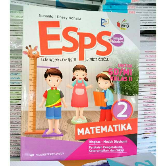 Esps Matematika Kelas 2 Sd K13 Revisi Shopee Indonesia