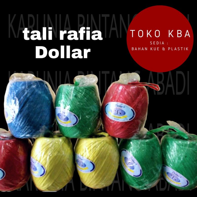 

Tali rafia Dollar SATUAN 1 kg