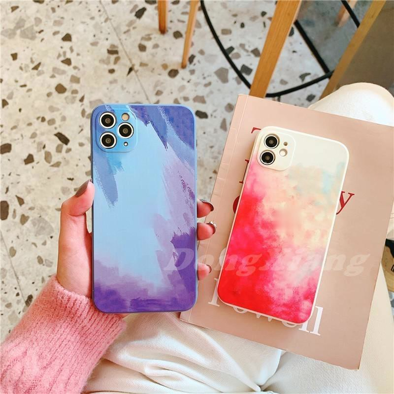 iPhone 6 / 6S / 7 / 8 Plus / X / XS / XS Max Max 11 Soft Silicone Ink Print Phone Case