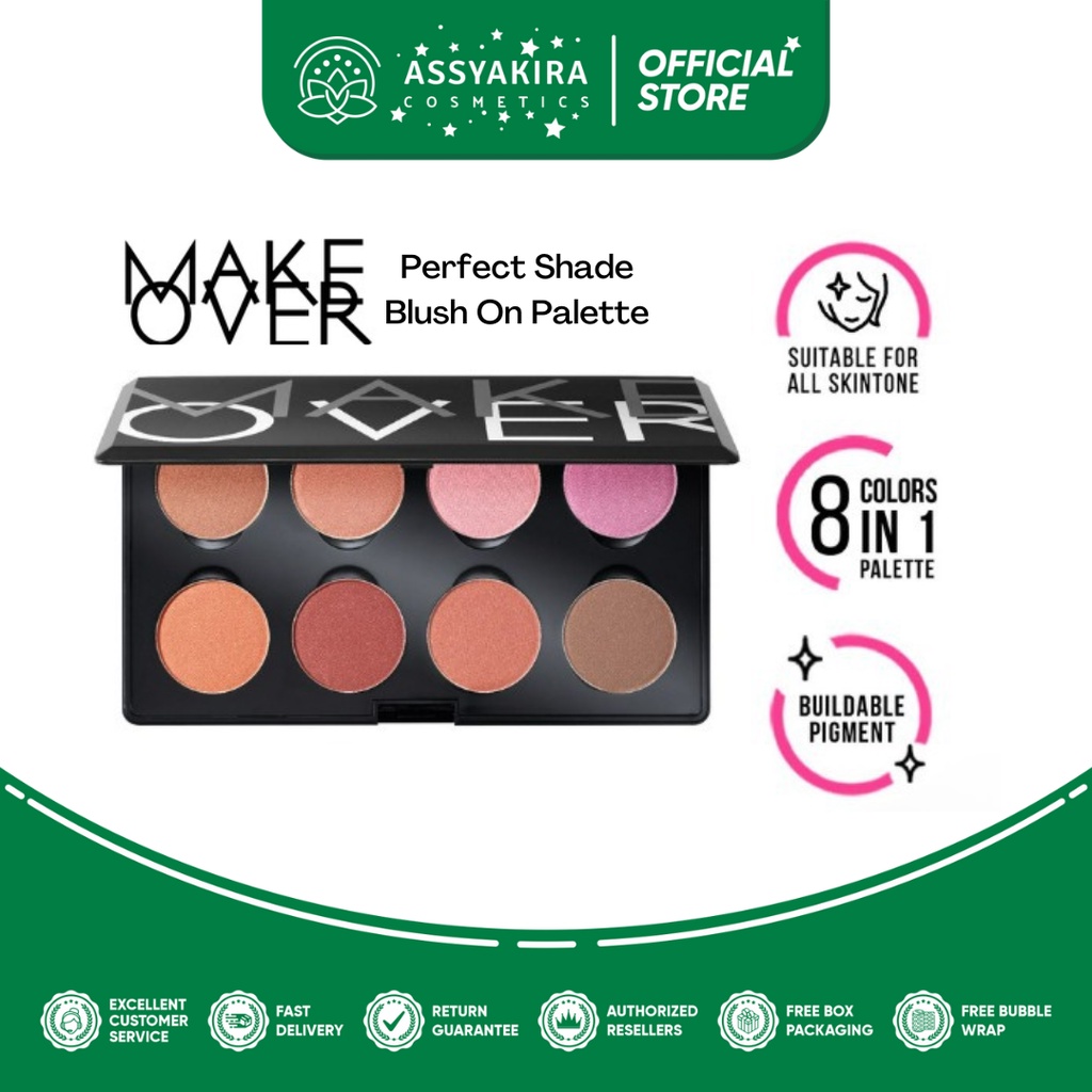 Make Over Perfect Shade Blush On Palette