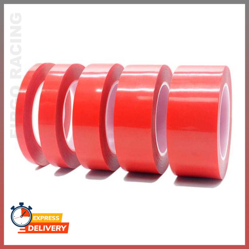

Perekat Double Tape Acrylic Adhesive Transparent No Trace 15mm x 3m
