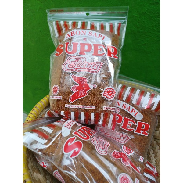 

Abon Sapi Super Elang 250g