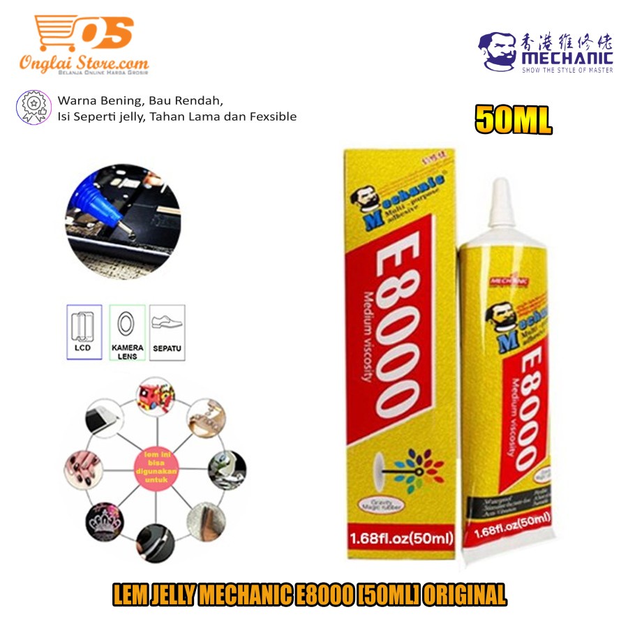 LEM JELLY MECHANIC E8000 [50ML] ORIGINAL