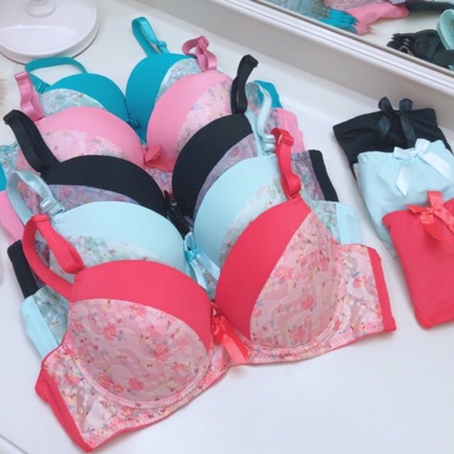 Bra Set (BS1) Sexy Elisa / Pakaian dalam set / BH dan panty