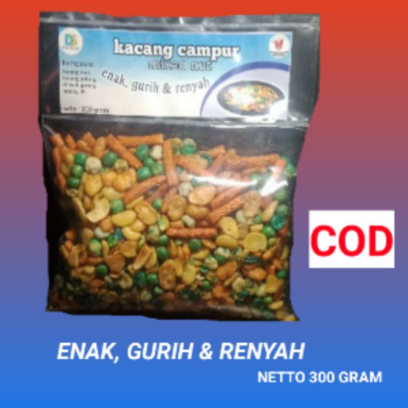 

KACANG CAMPUR / MIXED NUT 300 GRAM