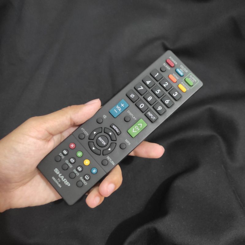 Remot TV LED SHARP Original 100% GB225WJSA Terbaru - Remot TV LED SHARP Original - Remot TC LCD SHAR