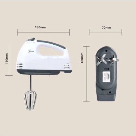 MIXER MINI ELECTRIC 7 SPEED / PENGOCOK ADONAN 7 TINGKAT KECEPATAN