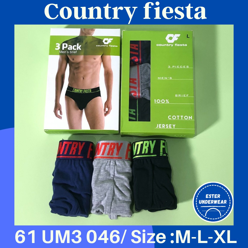 Celana Dalam COUNTRY FIESTA CF 046 ISI-3 Pcs