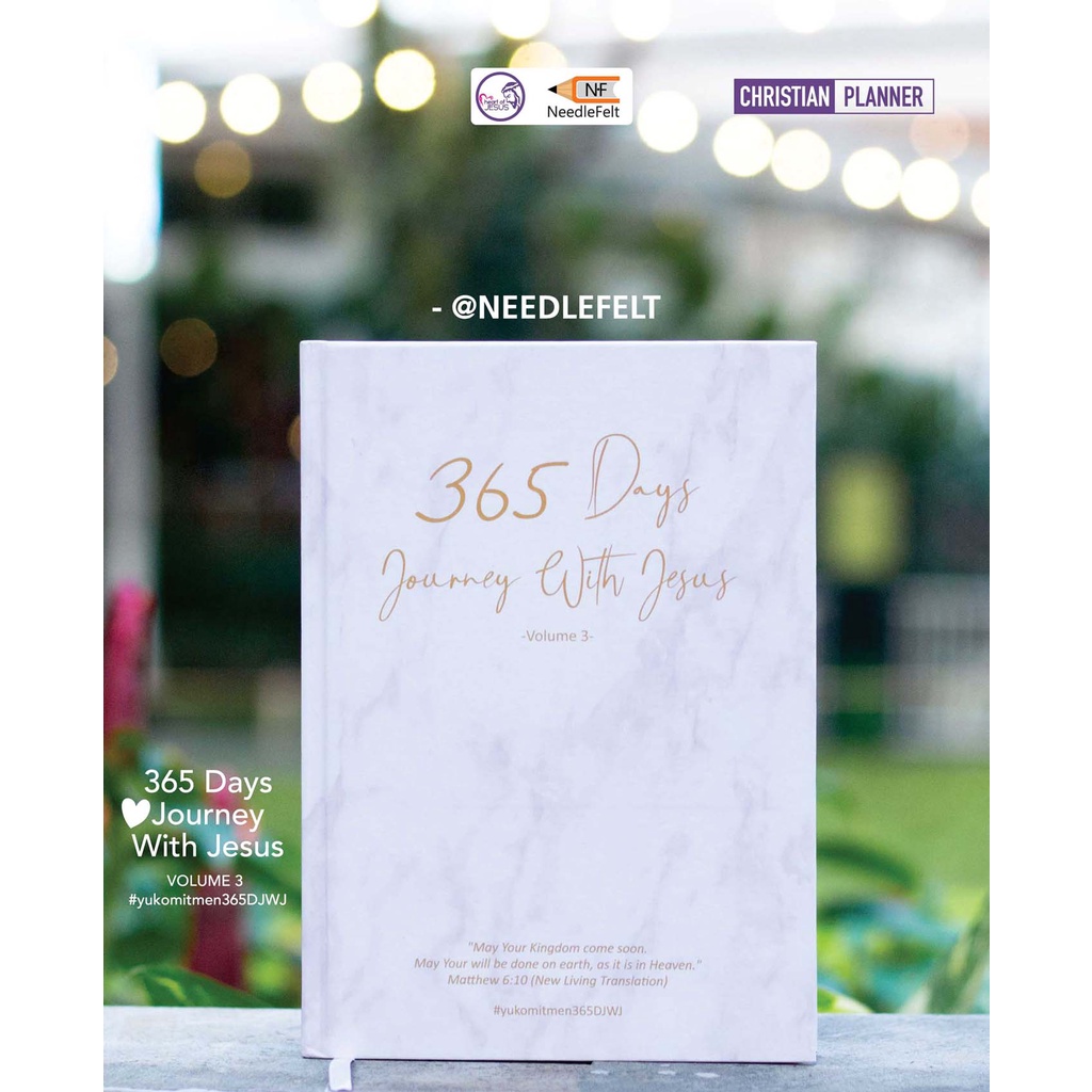 

Jurnal 365 Days Journey with Jesus Volume 3 / Bible Planner / Sermon Planner / Weekly Monthly Planner / Agenda 2025