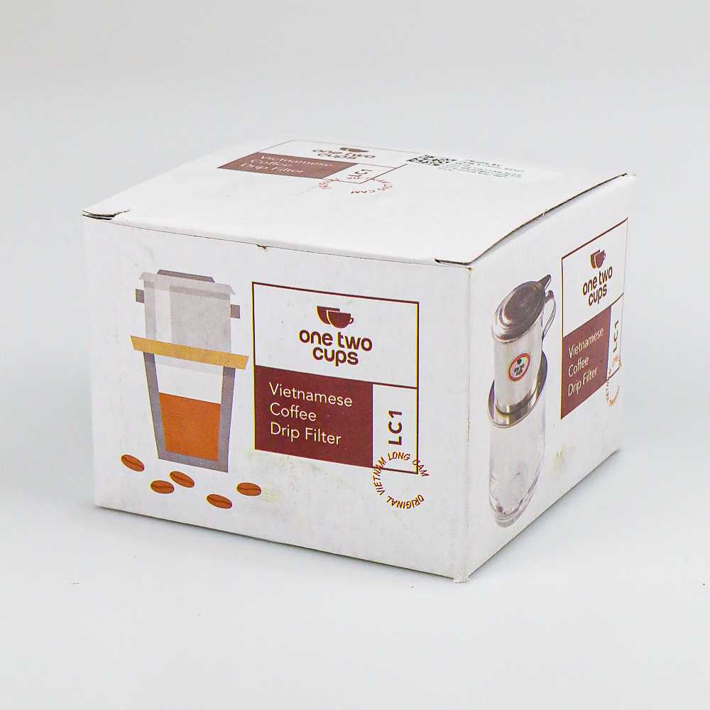 One Two Cups Filter Kopi Vietnamese Coffee Drip 100ml 8 Quai - LC1