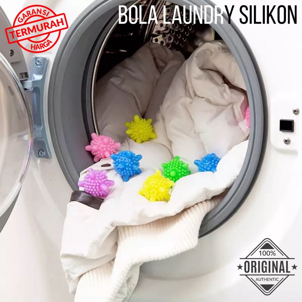 VS BG - Bola Laundry Bola Silikon Pencuci Mesin Cuci / Baju / Laundry ball