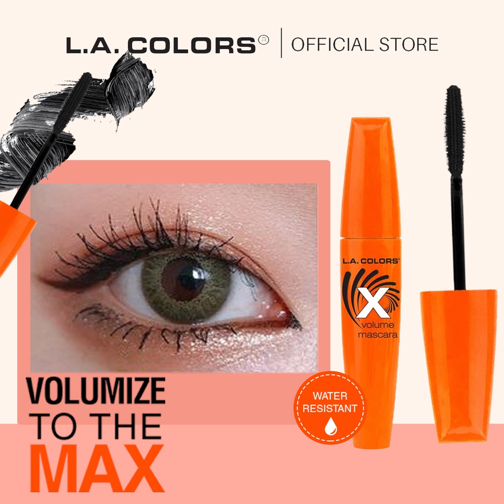 LA COLORS volume mascara  extreme / hd mascara