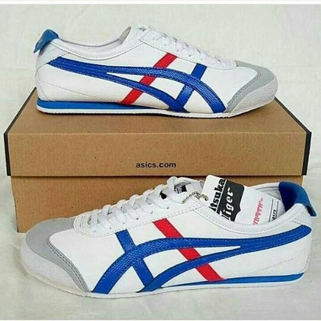 Asics tiger leather