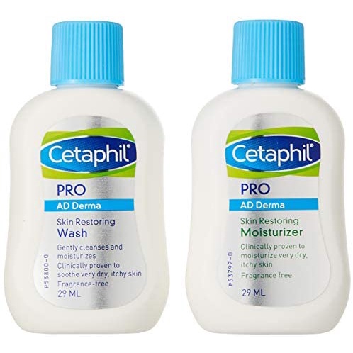 TRAVEL SIZE CETAPHIL PRO AD DERMA WASH MOISTURIZER 29 ML