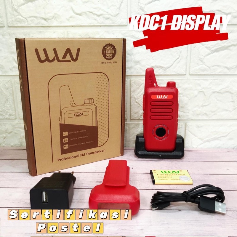 Wln C1 Display Original Sertifikat Postel