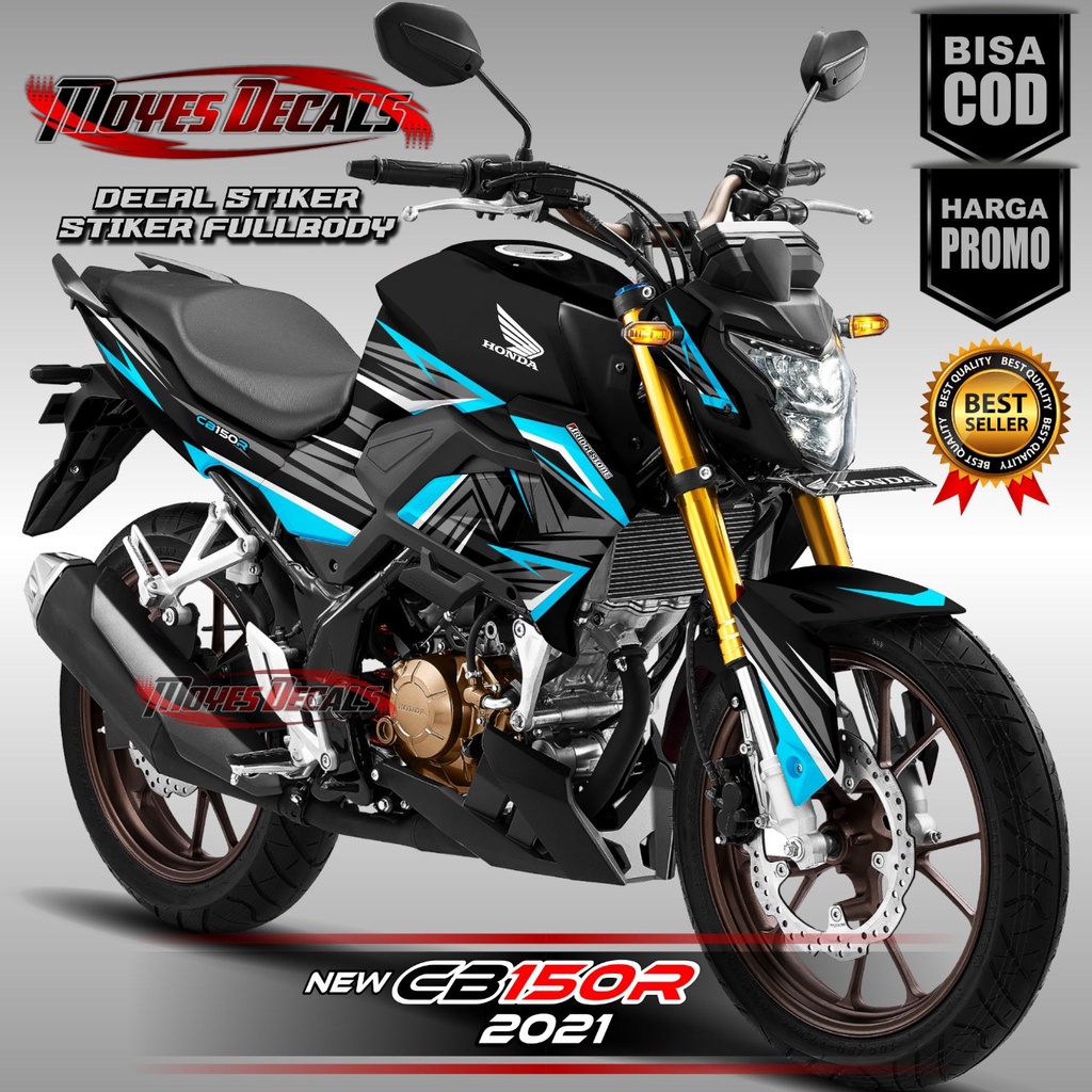 Decal Cb150r New Full Body Stiker Cb150r decal fullBody Motif Matrick Racing Tosca