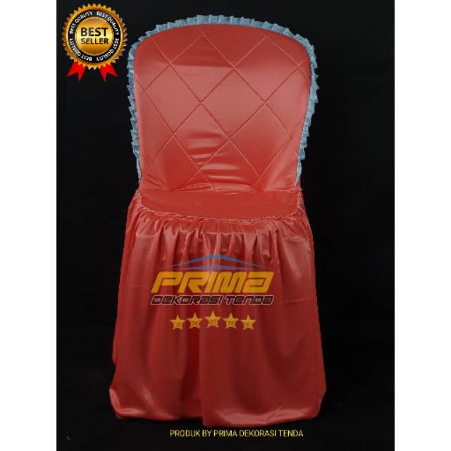 Sale Sarung Kursi Plastik Napolly Bulat 101,102,209 Pakai Logo Sablonan -Prima Dekorasi Tenda