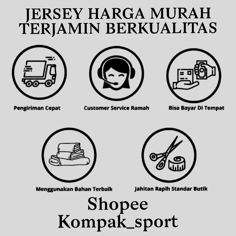 baju olahraga anak-anak usia 6-14 tahun baju sepak bola futsal voly tenis badminton