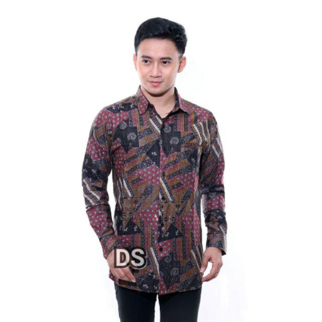 Kemeja Batik Pekalongan (motif Chat Aja)