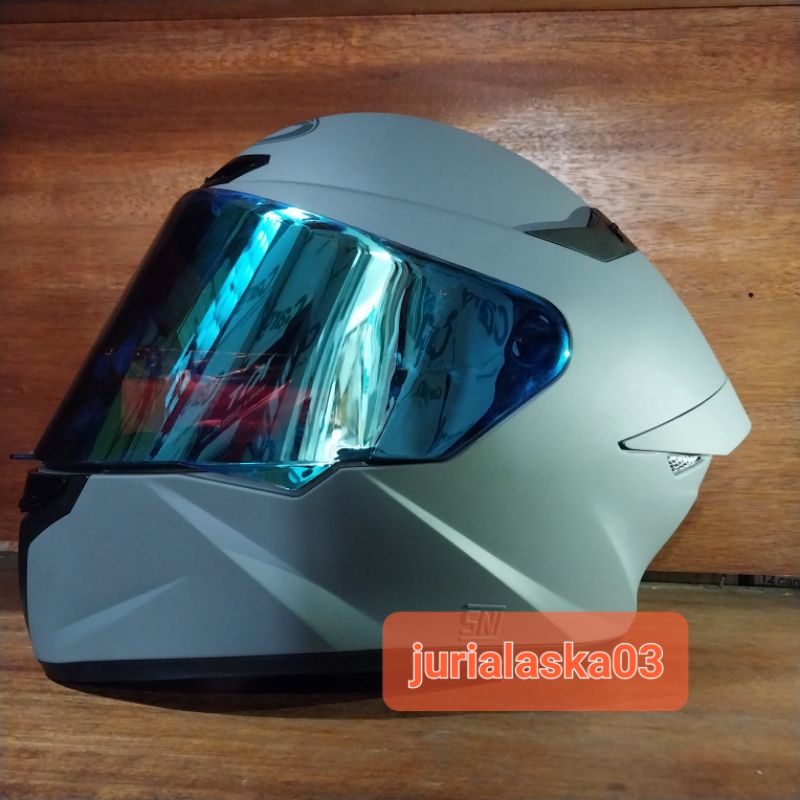HELM KYT TTC  | KYT TT COURSE SOLID GREY DOF  | FULL FACE
