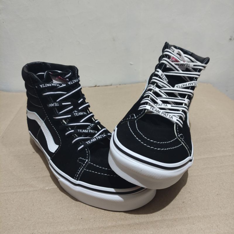 SHOE LACES TALI SEPATU TEAM PATTA PANJANG  150CM VANS SK8