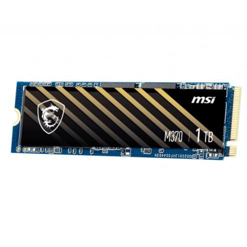 Ssd m.2 nvme msi spatium 1tb PCIe 3.0 x4 2280 3d nand flash m-370 m370 - m2 m-key nvm 1.3