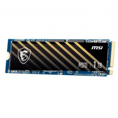 Ssd m.2 nvme msi spatium 1tb PCIe 3.0 x4 2280 3d nand flash m-370 m370 - m2 m-key nvm 1.3