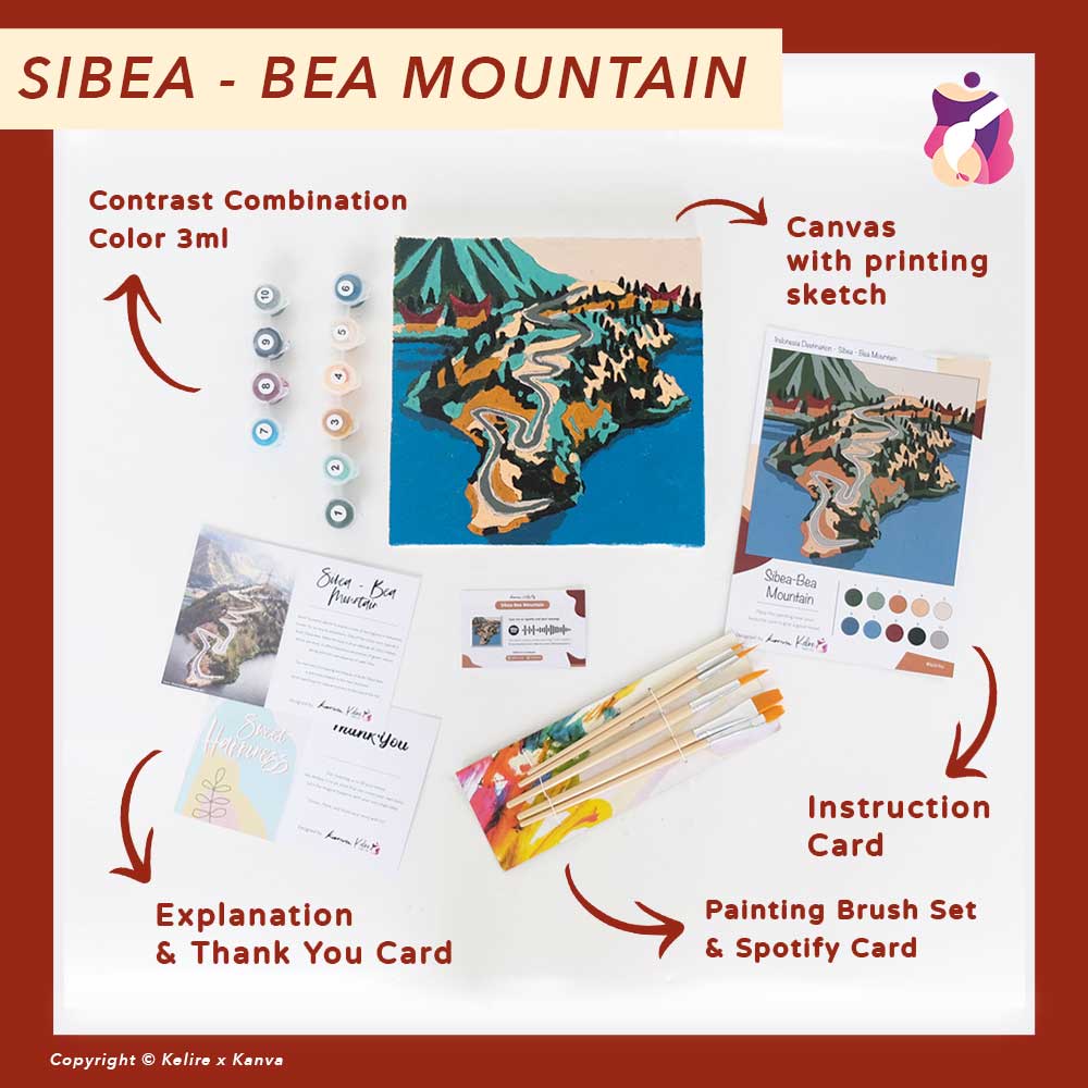 

Lukisan DIY Paint by Number Kit Original Sibea - Bea Mountain
