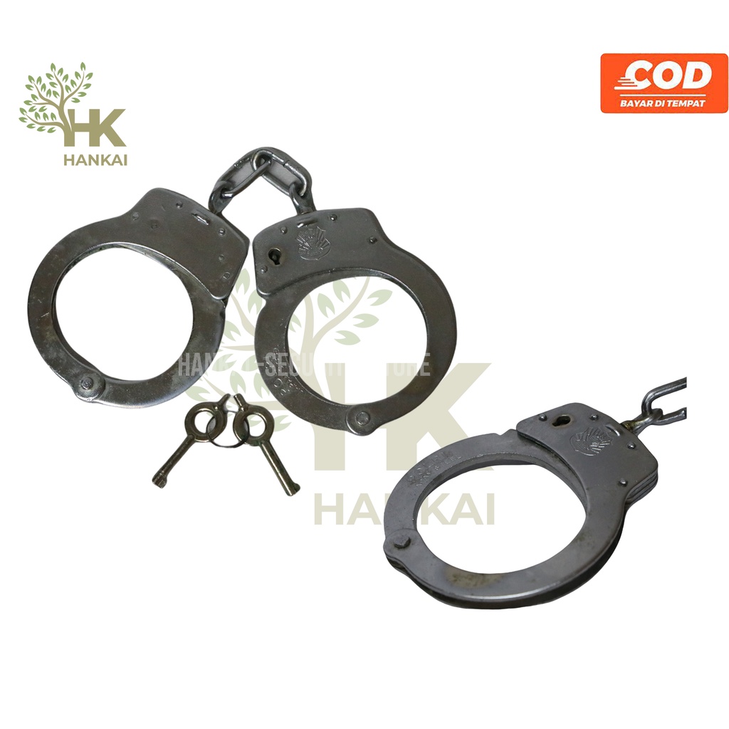 Jual TANGAN HANDCUFF POLRI/SECURITY/TNI/SECURITY/SATPAM Shopee
